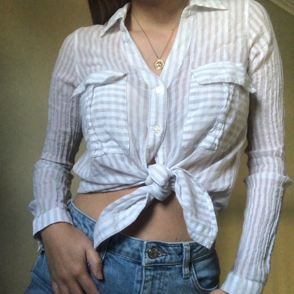 white blouse